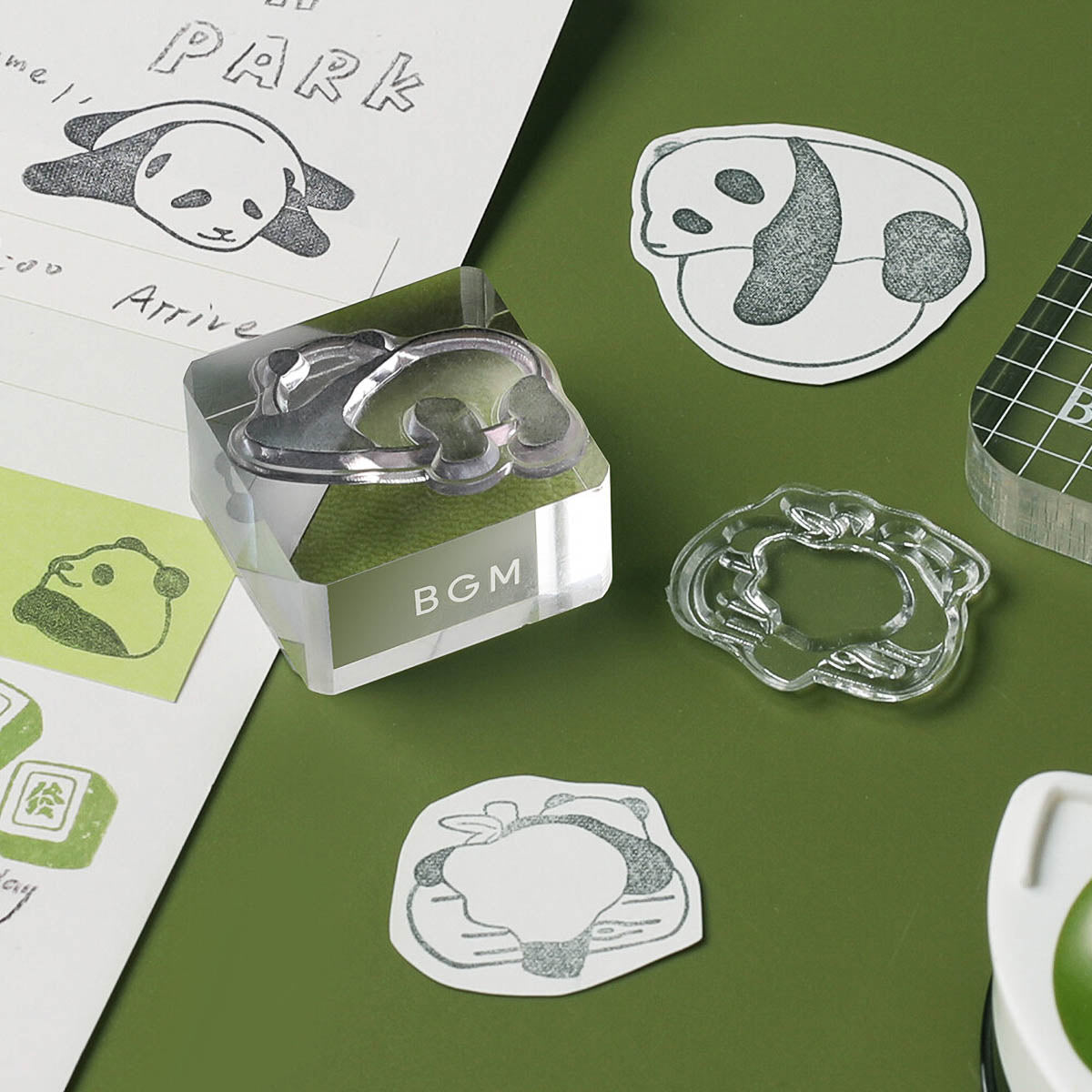Acryl Stempel - BGM - Tagebuch - Vol. 2