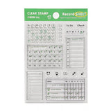 Acryl Stempel - BGM - Tagebuch - Vol. 2