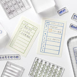 Acryl Stempel - BGM - Tagebuch - Vol. 2