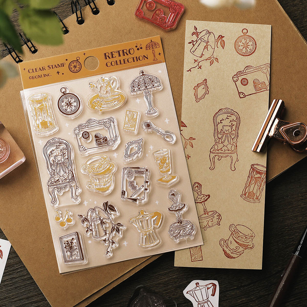 Acryl Stempel - BGM - Tagebuch - Vol. 2