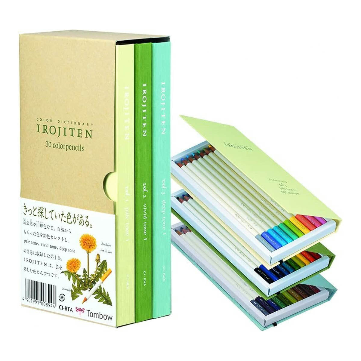 Buntstift - Tombow - IROJITEN - Color Dictionery - Set