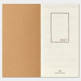 Tagebuch - TRAVELER'S notebook - Regular Size - Calendar & Diary - 2027