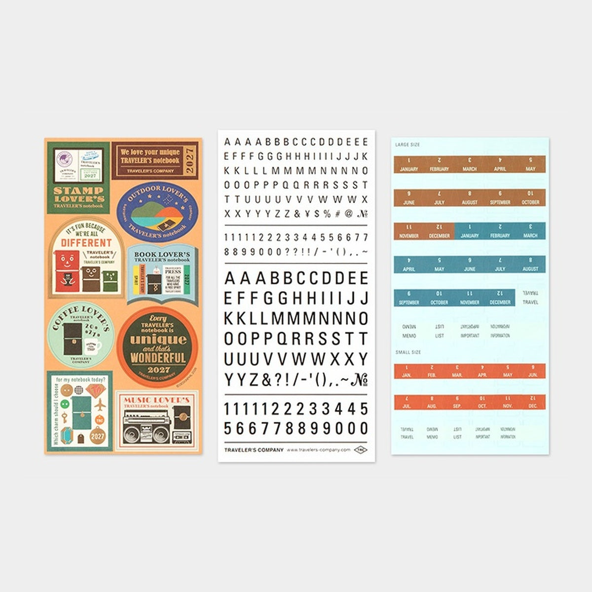 Tagebuch - TRAVELER'S notebook - Regular Size - Calendar & Diary - 2027