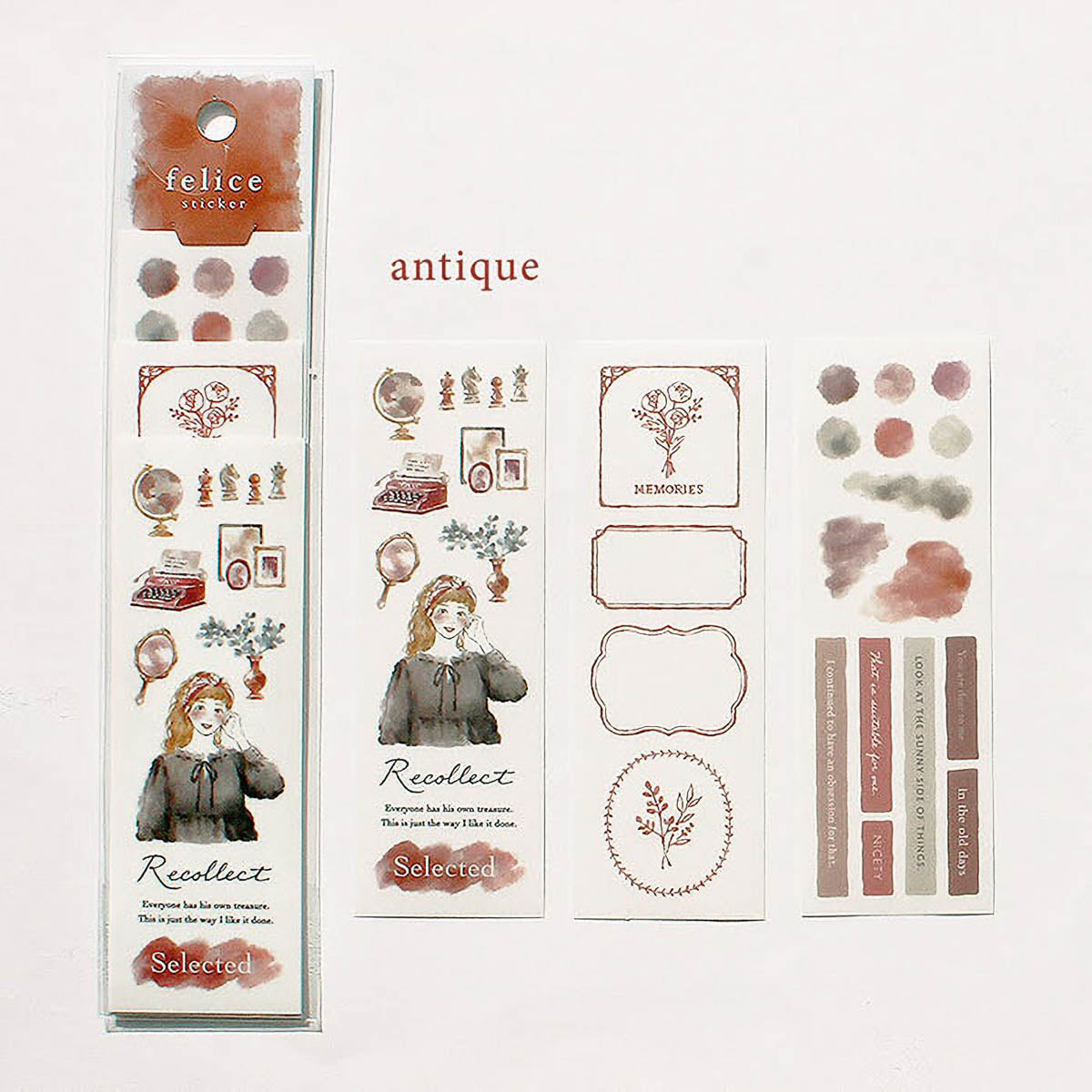 Deko-Sticker - felice