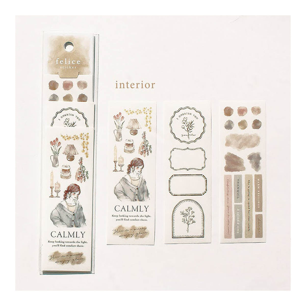 Deko-Sticker - felice
