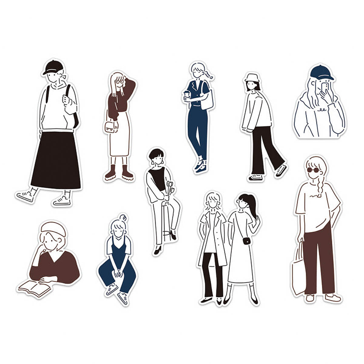 Flockensticker - Amie Sticker - Serie 1