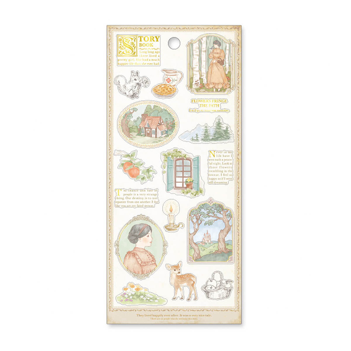 Deko-Sticker - Story Book