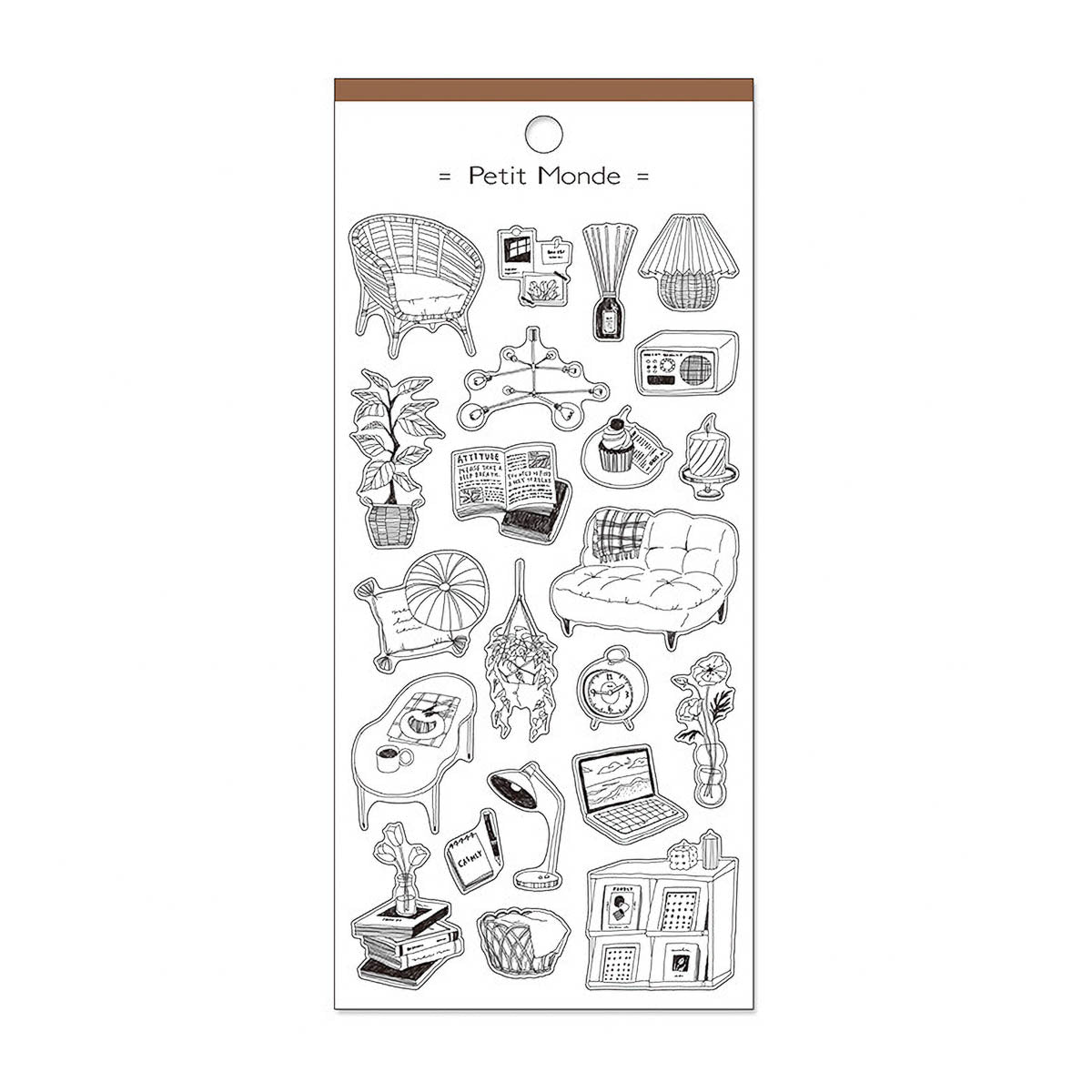 Deko-Sticker - Petit Monde