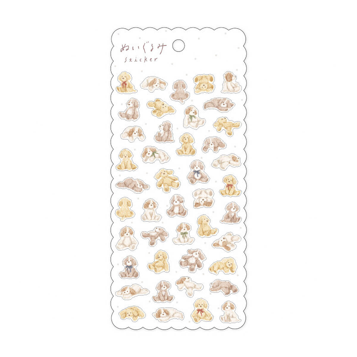 Deko-Sticker - Plüschtiere