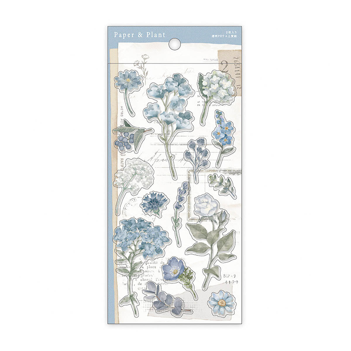 Deko-Sticker - Paper & Plant