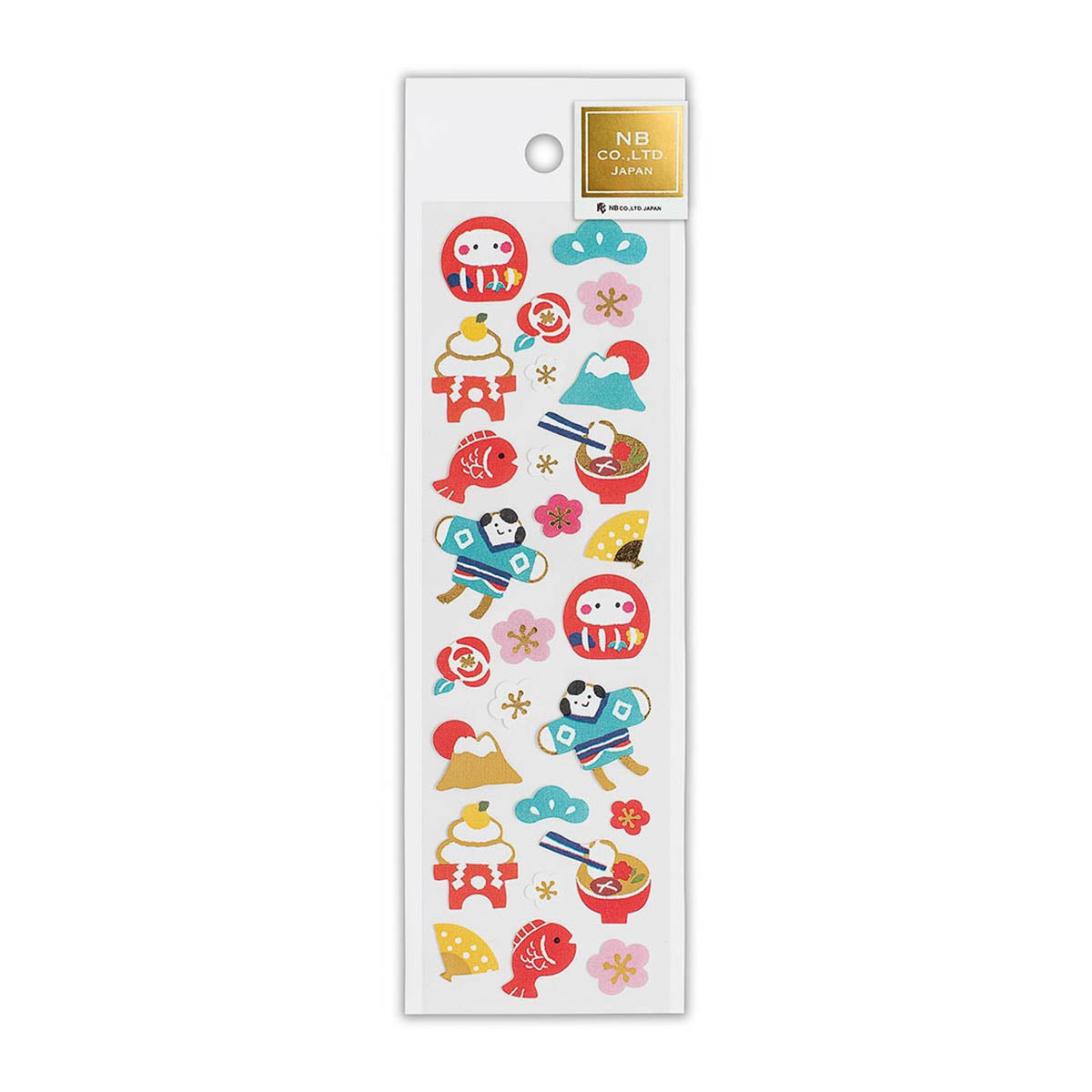 Deko-Sticker - Japanese Patterns - Winter and New Year