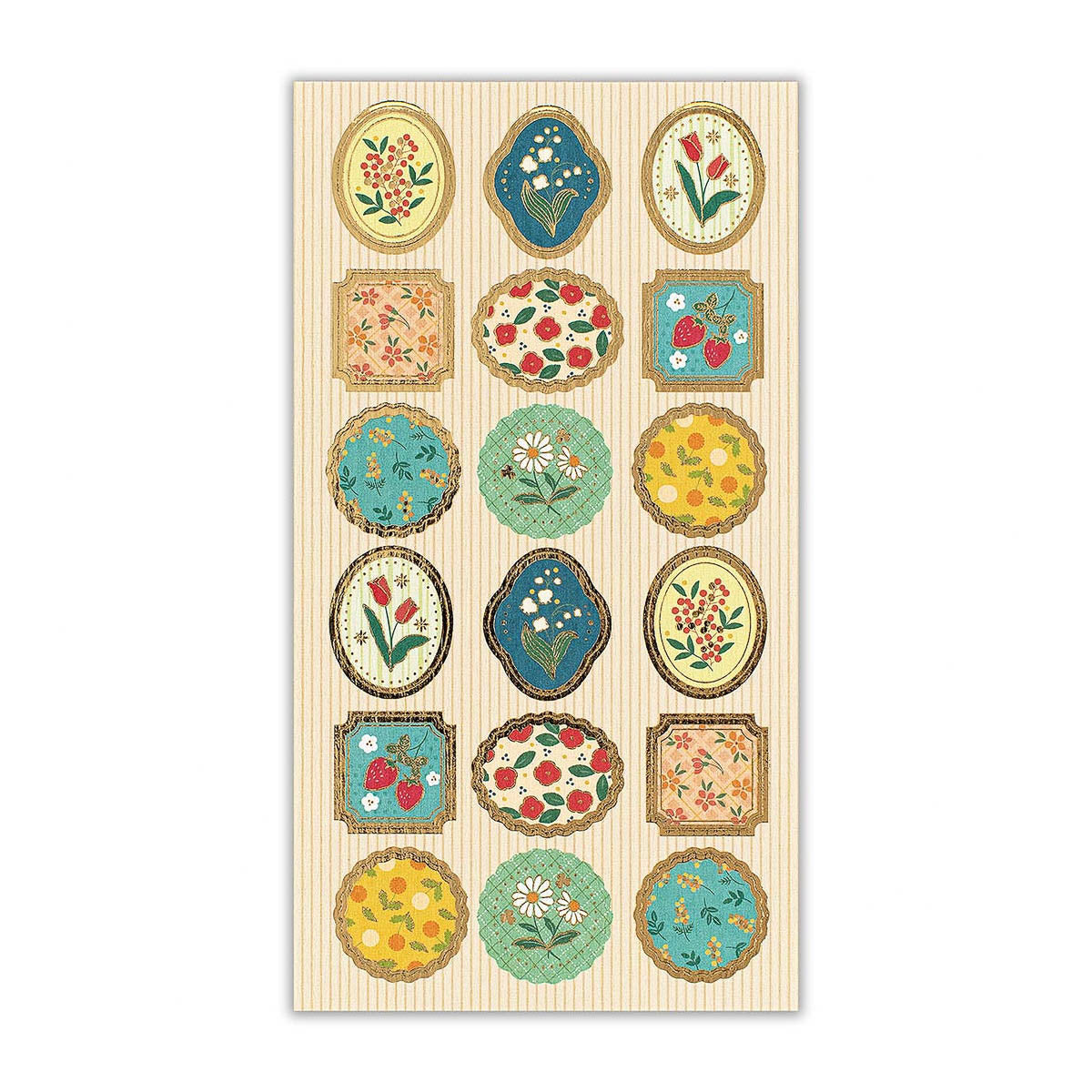 Deko-Sticker - Japanese Patterns - Large