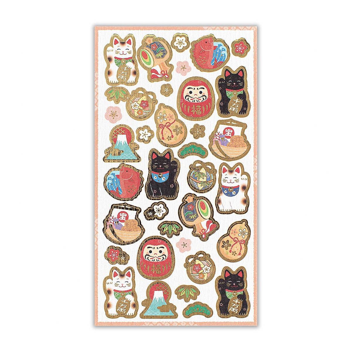 Deko-Sticker - Japanese Patterns - Large