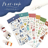 Deko-Sticker - Play + Ink