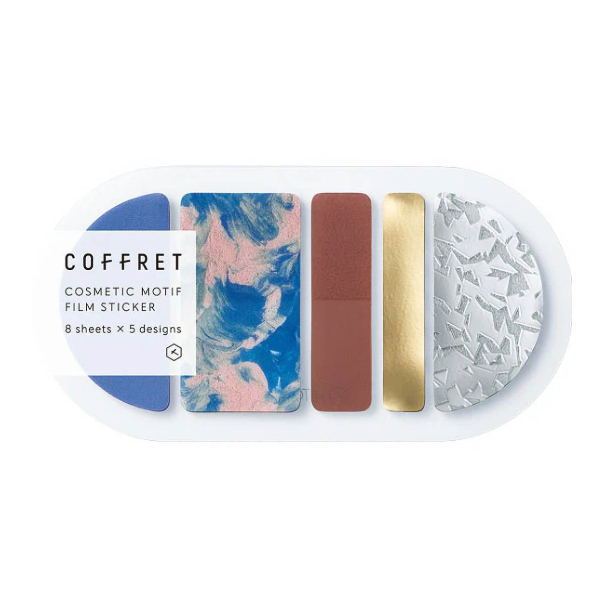 Deko-Sticker - KING JIM - COFFRET - Round