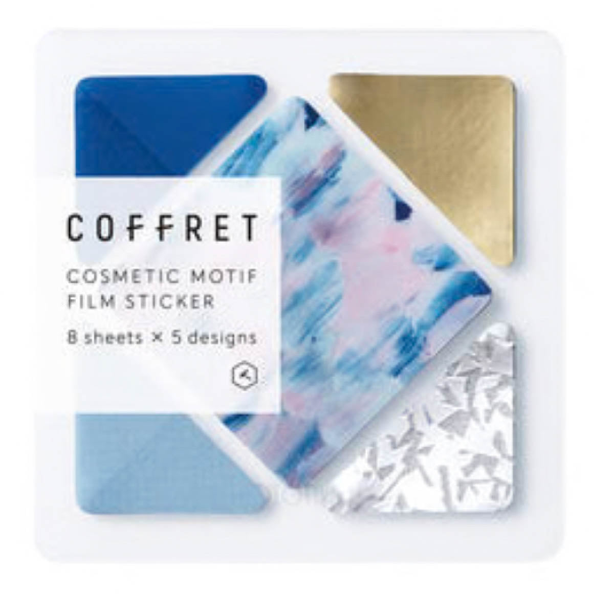 Deko-Sticker - KING JIM - COFFRET - Square