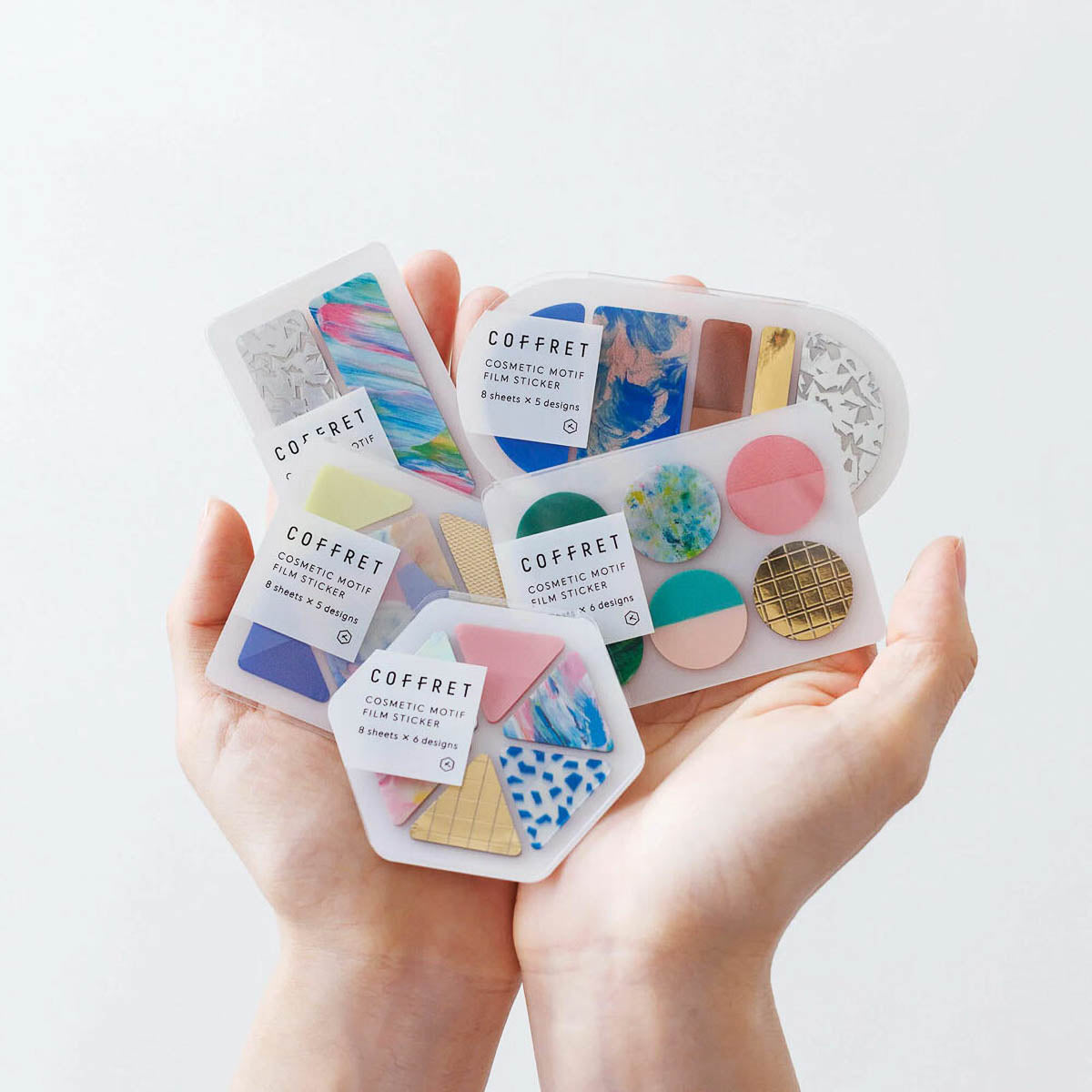 Deko-Sticker - KING JIM - COFFRET - Square