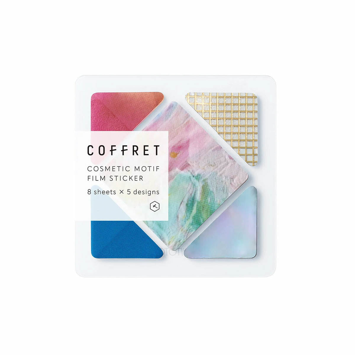 Deko-Sticker - KING JIM - COFFRET - Square