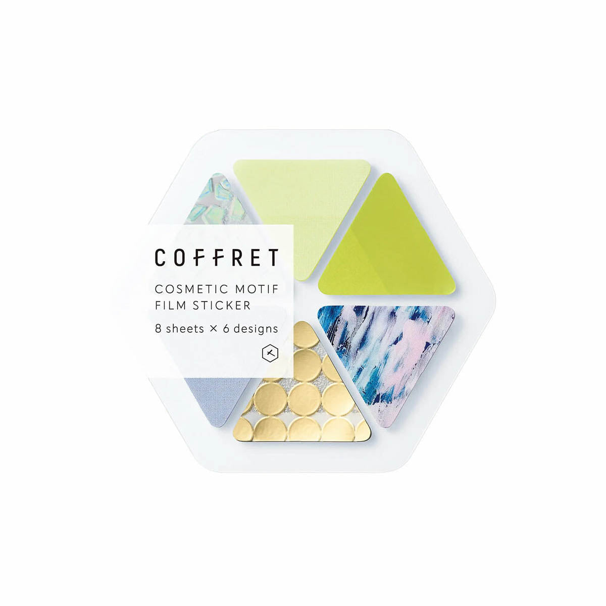 Deko-Sticker - KING JIM - COFFRET - Triangle