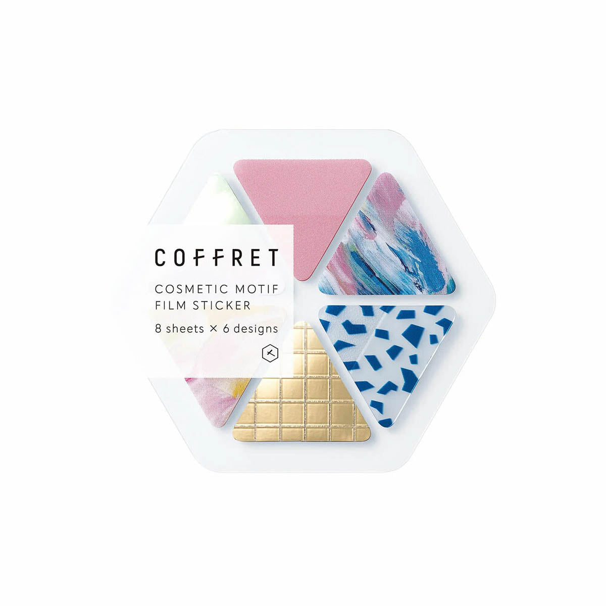 Deko-Sticker - KING JIM - COFFRET - Triangle