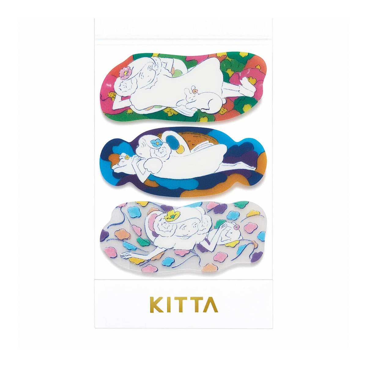 Deko-Sticker - KING JIM - KITTA Clear
