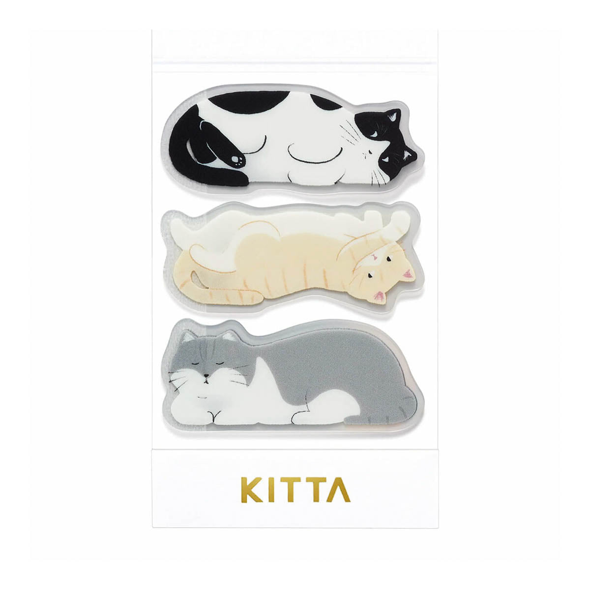 Deko-Sticker - KING JIM - KITTA Clear