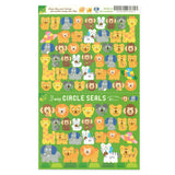 Deko-Sticker - 3way Circle Sticker - Animals