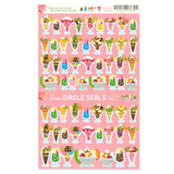 Deko-Sticker - 3way Circle Sticker - Basics