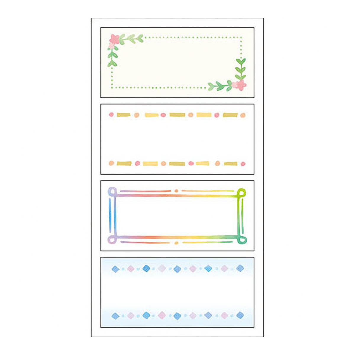 Deko-Sticker - Pine Book - Washi Sheet Sticky Notes