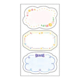 Deko-Sticker - Pine Book - Washi Sheet Sticky Notes