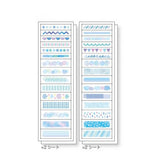 Deko-Sticker - Pine Book - Tracing Paper Tape Sticker