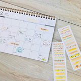 Deko-Sticker - Pine Book - Tracing Paper Tape Sticker
