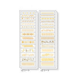 Deko-Sticker - Pine Book - Tracing Paper Tape Sticker