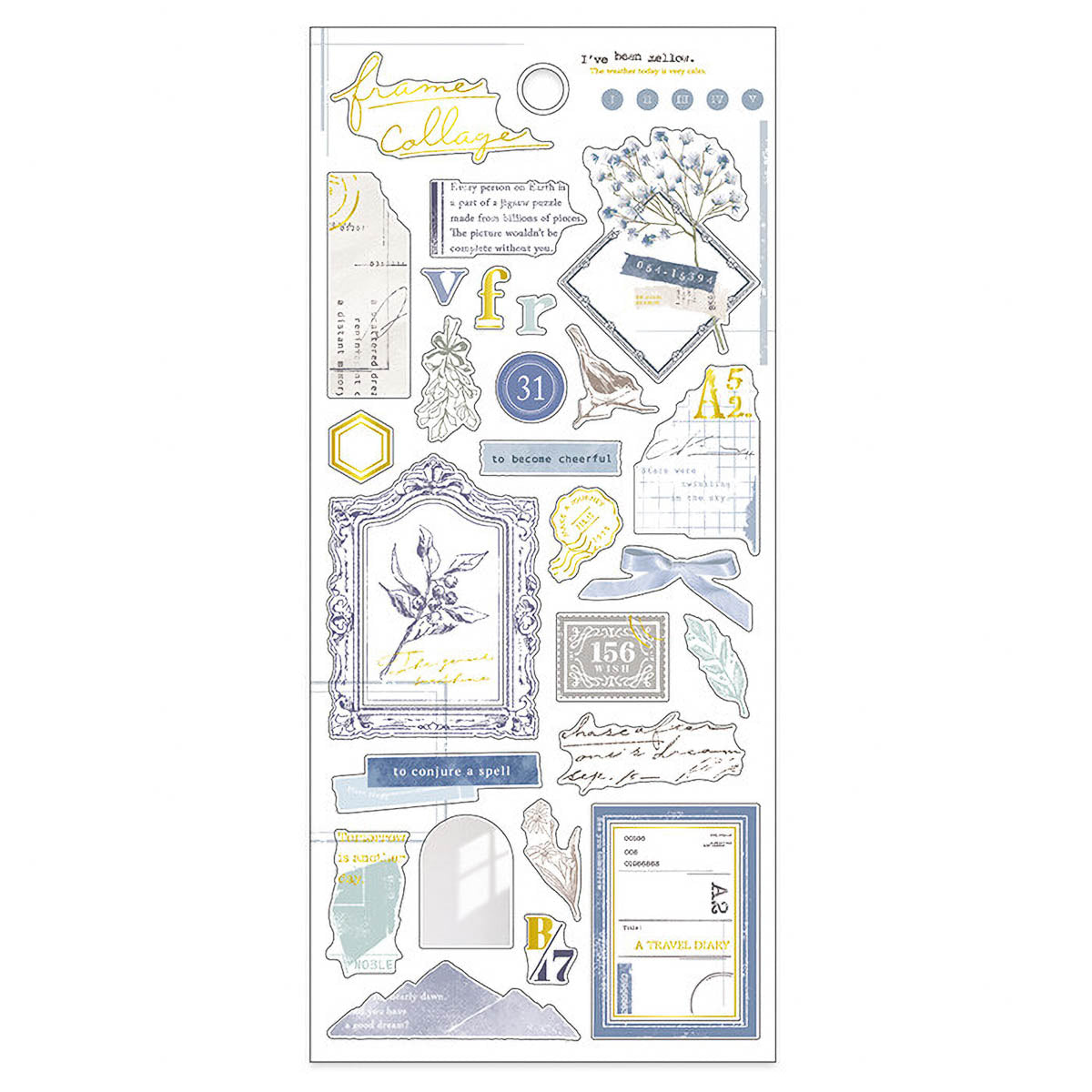 Deko-Sticker - Frame Collage