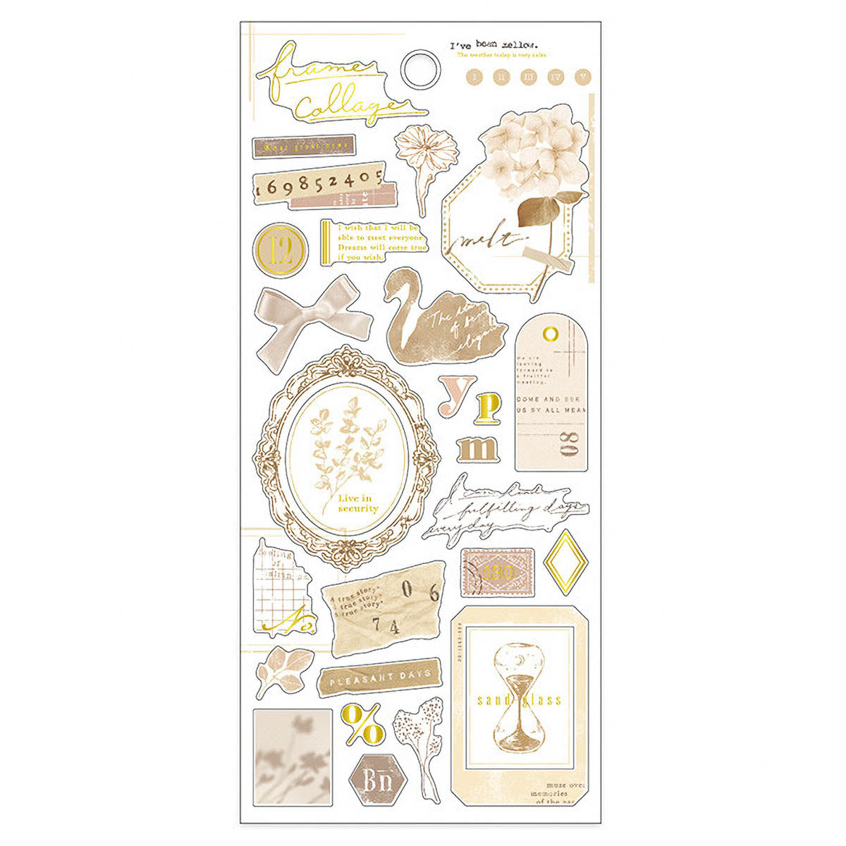 Deko-Sticker - Frame Collage