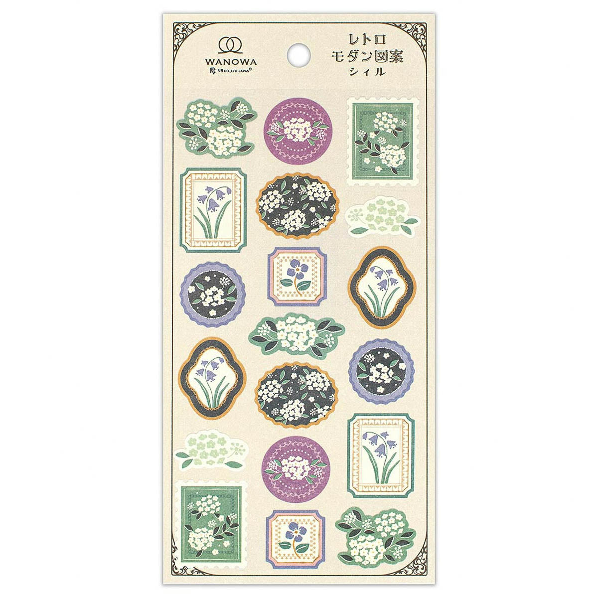 Deko-Sticker - WANOWA - Retro Modern