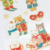 Deko-Sticker - Japanese Patterns - Winter and New Year