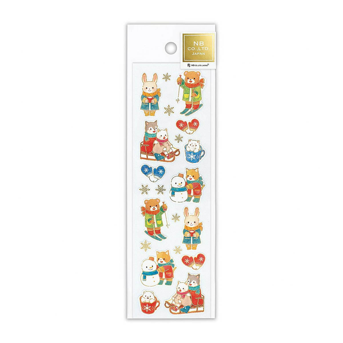 Deko-Sticker - Japanese Patterns - Winter and New Year