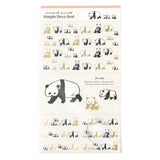 Deko-Sticker - Animal Parade