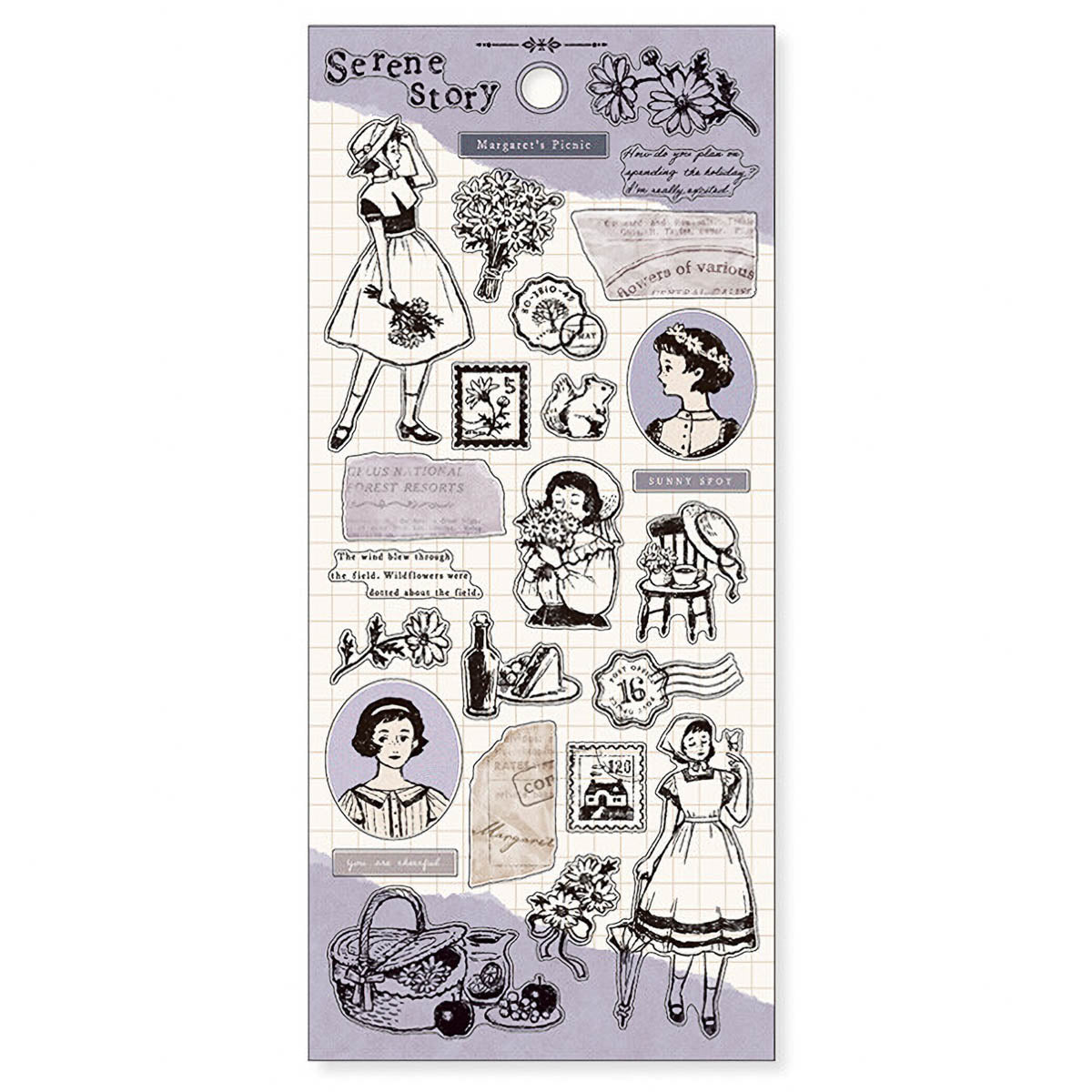 Deko-Sticker - Serene