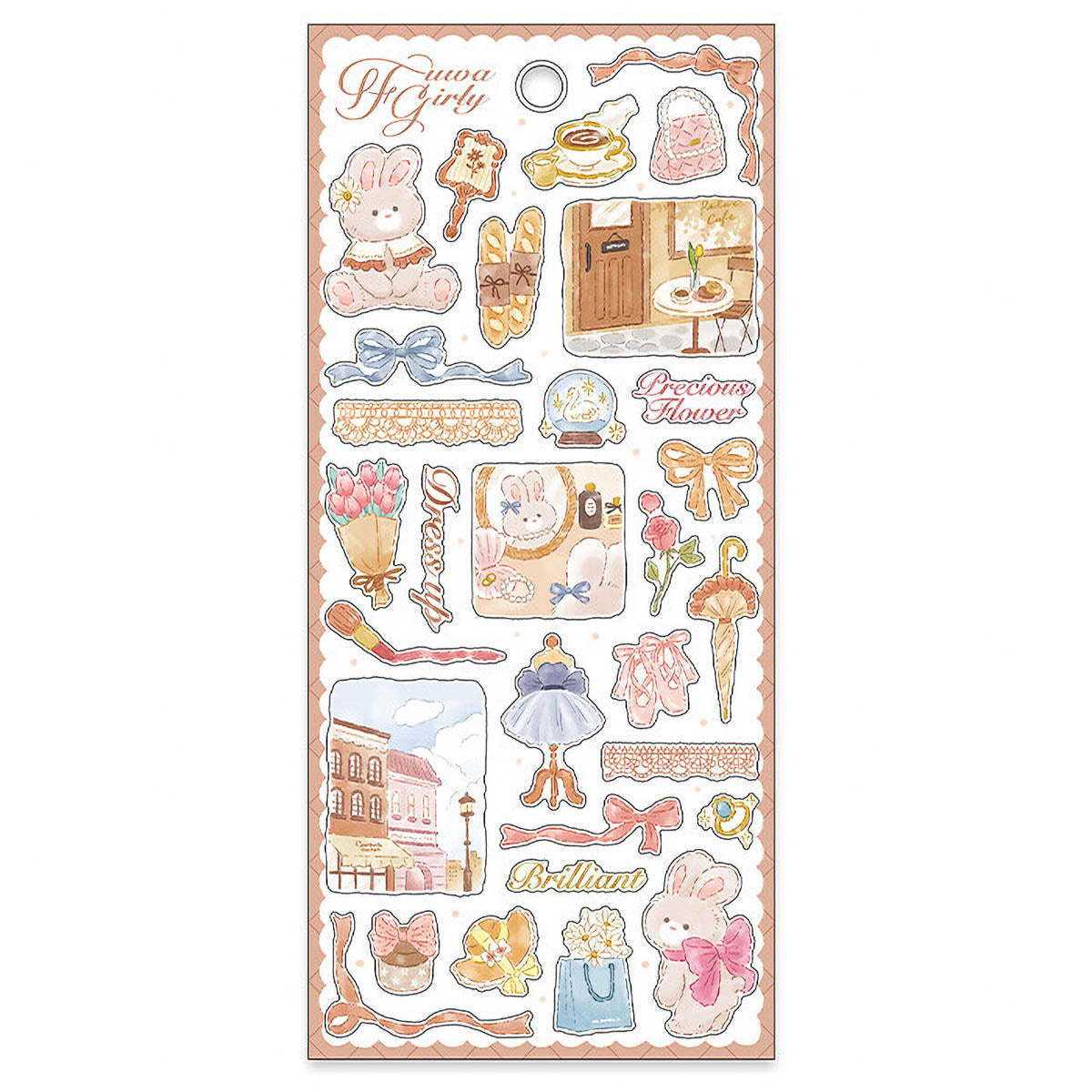 Deko-Sticker - Fuwa Girly