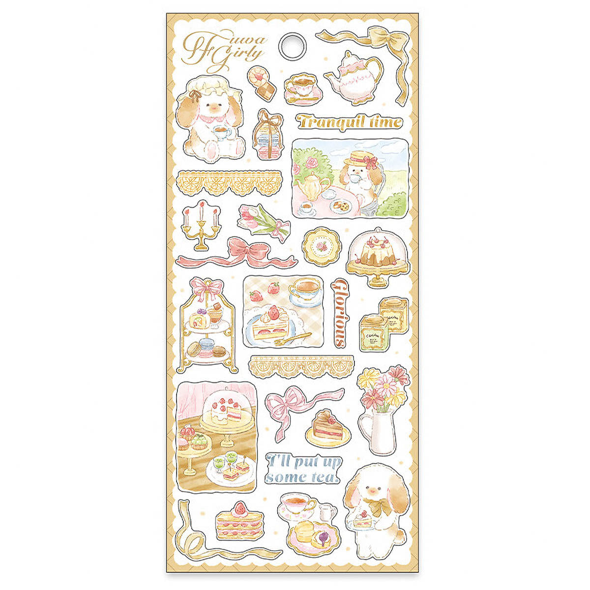 Deko-Sticker - Fuwa Girly
