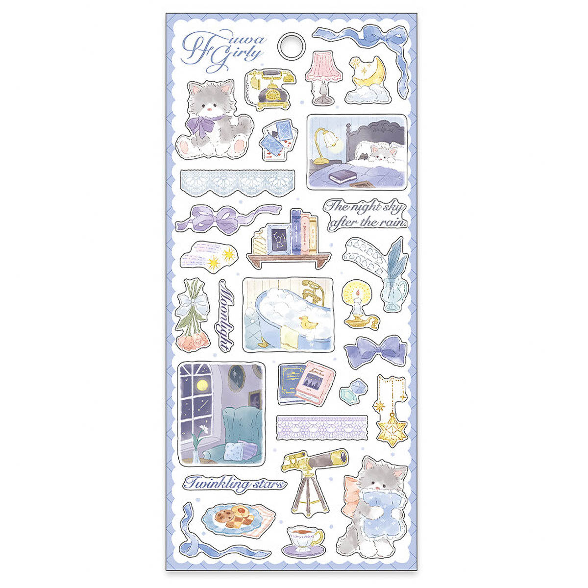 Deko-Sticker - Fuwa Girly