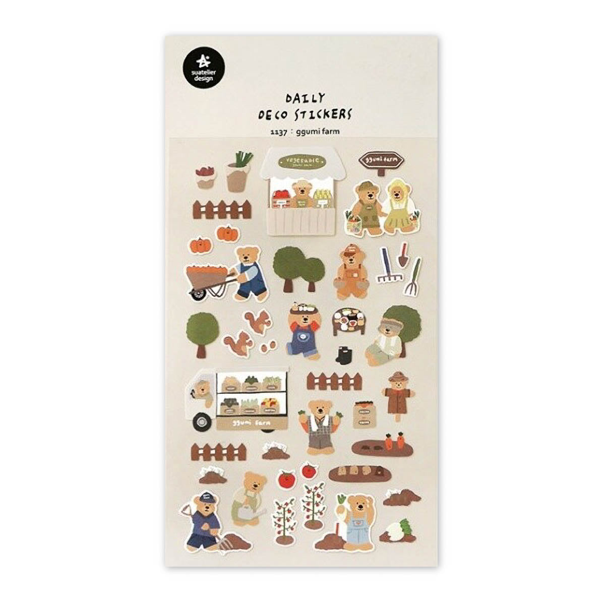 Deko-Sticker - daily deco - ggumi