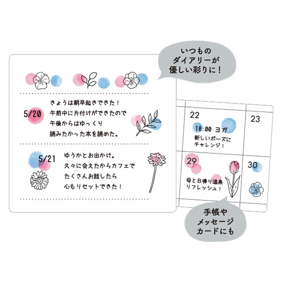 Deko-Sticker - MYFAV - Layer and Color Stickers