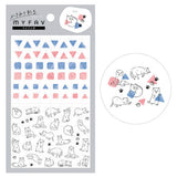 Deko-Sticker - MYFAV - Layer and Color Stickers