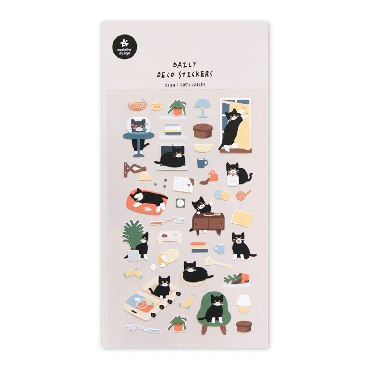 Deko-Sticker - daily deco - cats & dogs