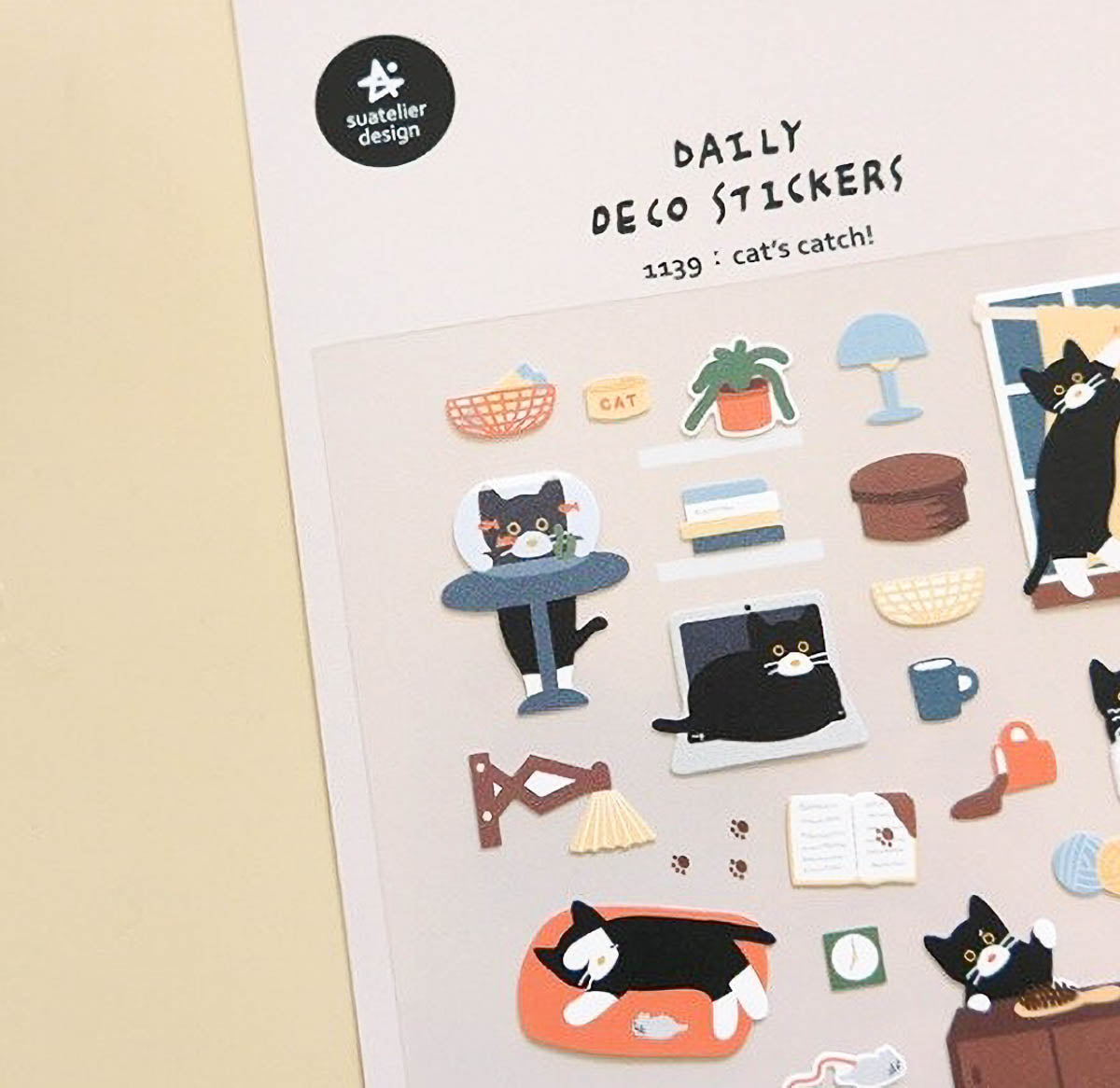 Deko-Sticker - daily deco - cats & dogs