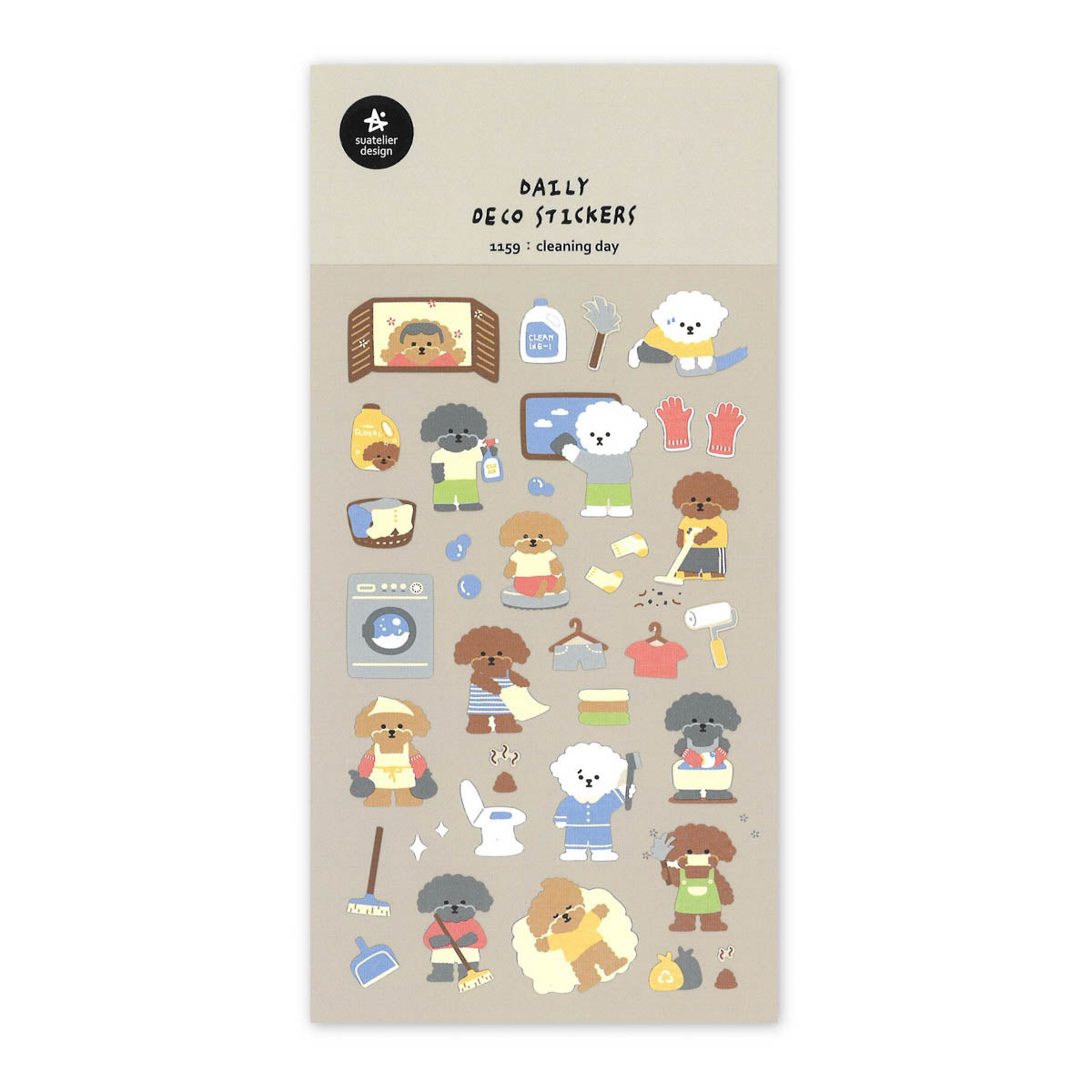 Deko-Sticker - daily deco - cats & dogs