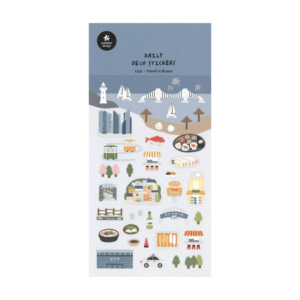 Deko-Sticker - daily deco - world travel